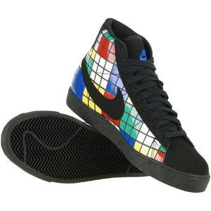 Nike Rare Blazer Mid Rubik's Cube Sneakers sz 6.5Y/8.5W